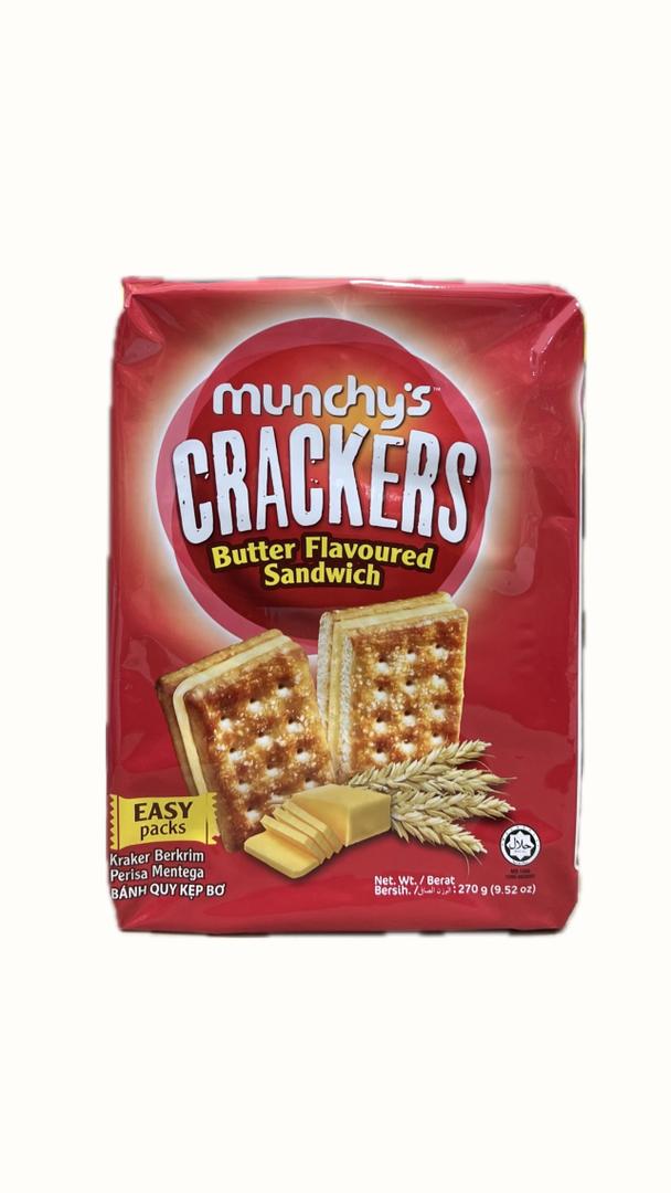 کراکر ساندویجی با طعم کره مونچی MUNCHY'S
